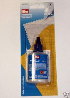   CHECK   WATER RESISTANT EDGING GLUE FOR SEWING,QUILTING,EMBROIDERY ETC