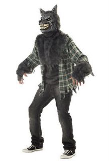 Full Moon Madness Big Bad Howling Wolf Adult Costume sizeLarge
