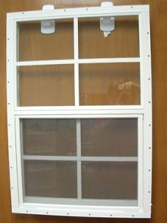 Shed Window 24 x 36, Shed garage storage barn White flush Set of 2 