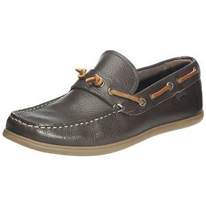 CAMPER SOUTH MENS LEATHER DECK SHOE DRK BROWN NEW RRP£90
