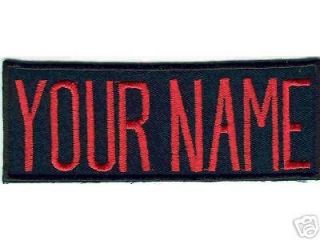 childs custom ghostbusters name patch your name one day shipping