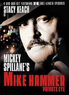 Mickey Spillanes Mike Hammer Private Eye DVD, 2005, 4 Disc Set