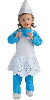 Smurfette Smurf Smurfete TODDLER TOD Costume kids size TODD Halloween