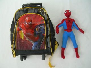   Spiderman Backpack Toddler Back Pack with Spider Man Action Toy Figure