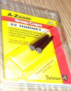 Zoom 22 Hornet Metal Snap Caps 2 per package #12236 NEW