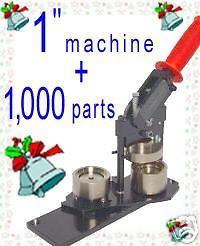button maker machine plus 1000 parts 