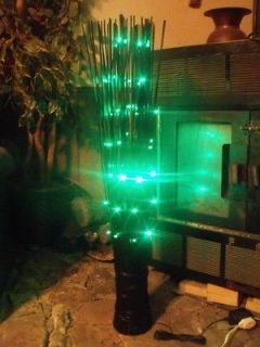 CHRISTMAS HALLOWEEN LIGHTED TREE BRANCH BRANCHES TWIGS GREEN LIGHTS 