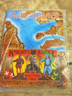 Avalon Hill War Gamer Magazine #50 Knights of Justice The Siege of 