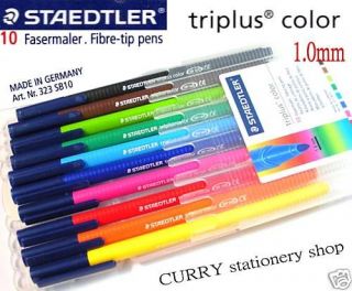 20 Colours Staedtler 1.0mm Triplus Fineliner marker with oraginal box