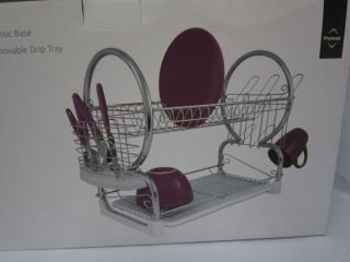 tier polished chrome dish drainer more options colour time