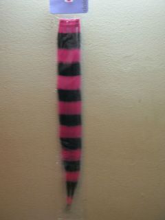 new pink coon tail hair extension insert striped 16 coolstuff2chea 