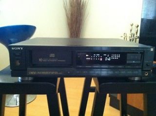 Sony CDP C9ESD C9ESD Compact Disc CD Player 18 Bit 10 Disc Changer