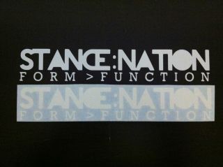 Stance Nation sticker  JDM sticker, Simply Clean, Hellaflush, Stance 