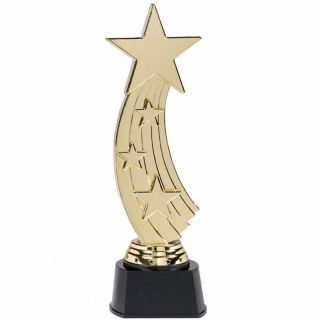 Hollywood Party Shooting Star Award Trophy Prize Centrepiece 