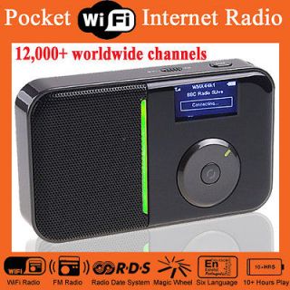 Newly listed Pocket WiFi PPS Wireless Internet Radio~12000+ Stations