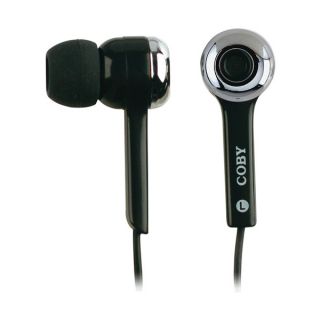 Coby CVE91 In Ear only Headphones   Black