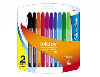   Papermate inkjoy Ballpoint Pens Ink Joy 10 colors Med. Point