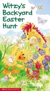 Witzys Backyard Easter Hunt by Suzy Spafford 2002, Board Book