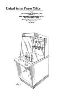 us patent office genco basketball arcade games 1950 s from