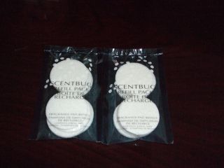 BATH AND BODY WORKS 2 PACKS OF SCENTBUG REFILL PACKS   BRAND NEW
