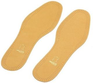 TACCO 613 Luxus Orthotic Arch Support Full Leather Shoe Insoles 