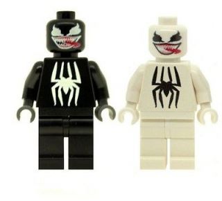 Custom 2 Spiderman Figures Venom & Anti Venom Machine Printed No 