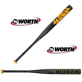 Worth SB454U 454 Titan Slowpitch Softball Bat 34/27oz   NEW