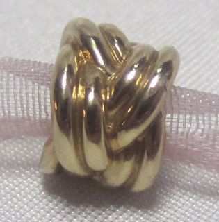 authentic pandora 14k gold forget me knot 750461 one day