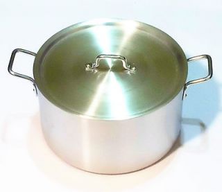 Extra Large 12 Casserole Aluminium Kitchen Cooking Pan Saucepan Pot 