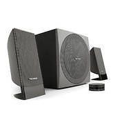 Microlab FC20 Powerful 2.1 Subwoofer DSP Stereo Speaker (Black) 50 Hz 
