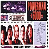 The Blood Splat Rating System by Powerman 5000 CD, Dec 1995 