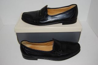 BALLY of Switzerland Mens Black BARNES Napa Leather Loafers Size 10 1 