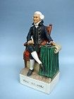 Vintage Americana Porcelain ROBERT E LEE Decanter MIB