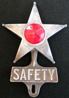 safety star license plate topper # e893 