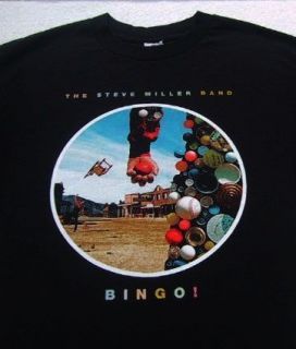 steve miller band bingo 2010 world tour medium t shirt