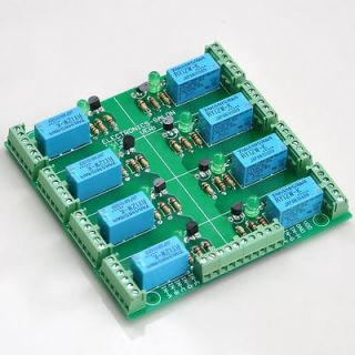 eight dpdt signal relay module board 12vdc sku177002 from hong