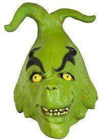 Grinch Mask Halloween Christmas Holiday Costume Party Dr Suess