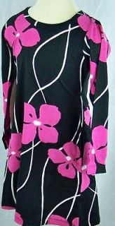KIT LILI Jane Pansy Pink Black Dress $68 Retail Size 3 Y Toddler NEW