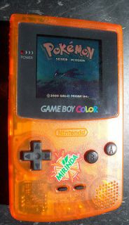 Newly listed GAME BOY COLOR LIMITED MIRINDA TRANSPARENT ORANGE CONSOLE 