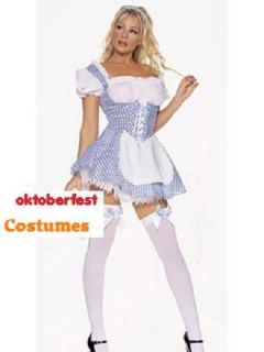 Oktoberfest German Beer Maid Dirndl Costume EXP POST Available