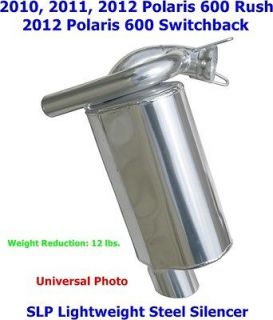 2010 2011 2012 polaris 600 rush switchback slp silencer one
