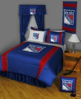 NEW NHL HOCKEY 3 PIECE CRIB SET CALGARY FLAMES COMFORTER SHEET BRAND 