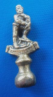 vintage brass pipe tamper charles dickens sam weller from united