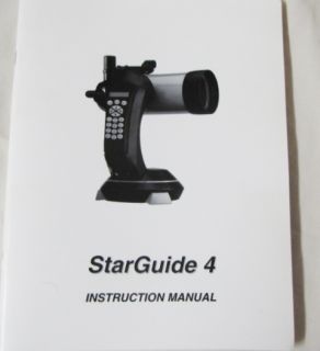 tasco starguide 4 goto telescope instruction manual 