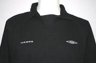 Mens Umbro Drill Top. Football Rugby Sports Leisure. BNWT. Black/White 