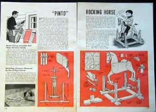Rocking Horse How To build PLANS No Springs Easy to build Project
