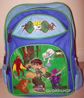 New Large BEN TENNYSON ( BEN 10) Boys Backpack/Schoo​l Bag