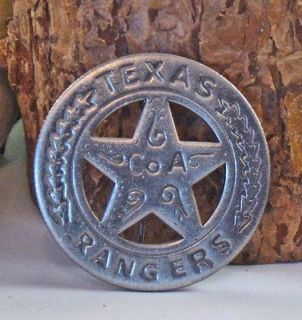 historic badges texas rangers  9 95 buy