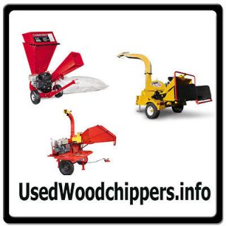Used Woodchippers.i​nfo ONLINE WEB DOMAIN FOR SALE/WOOD CHIPPERS 