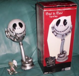   Before Christmas  Tim Burton Disney   Jack head in hand   Lamp